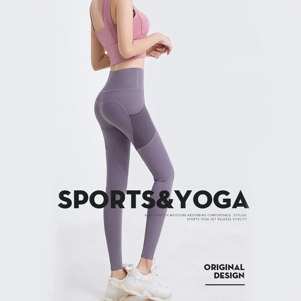Quần Legging Thể Thao Có Túi Cho Nữ