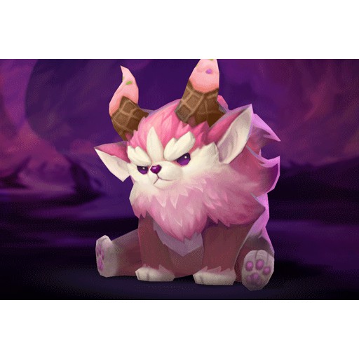 Gấu bông TFT Cục Đường - Linh thú ĐTCL  - LoL Sugarcone Furyhorn Plush - Chính hãng LMHT Riot Games