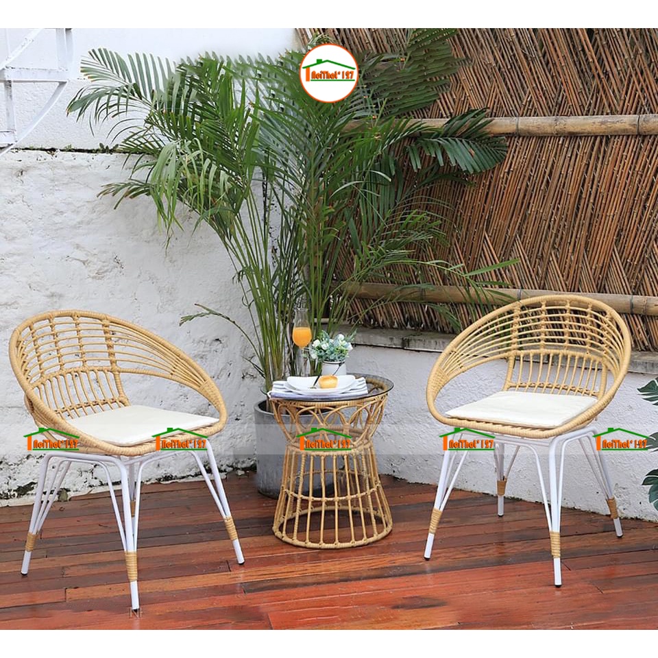 Bộ Bàn Ghế Phượng Hoàng Ban Công | Ngoài Trời | Phòng Khách | Sân Vườn