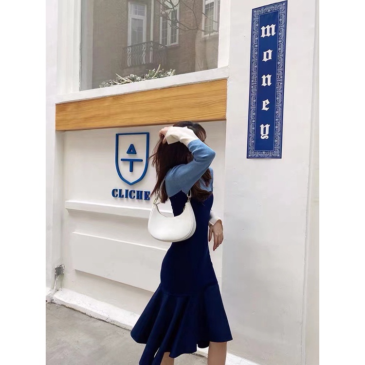 Túi Xách Kẹp Nách Thời Trang Pháp Cao Cấp Cho Nữ