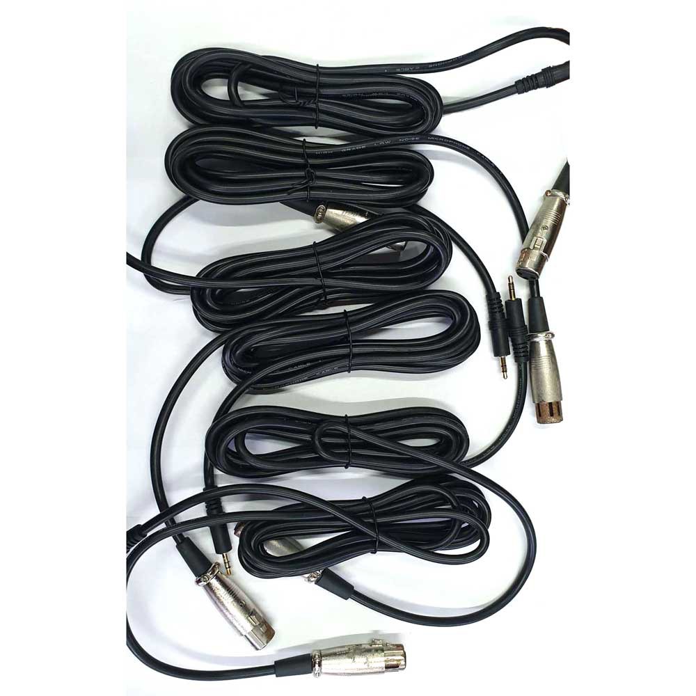 Dây Cáp Micro Hát Karaoke 3.5mm Sang Xlr Bm-800 Bm-8000 Bm-900 Bm-700 7rsk1rbk Màu Đen