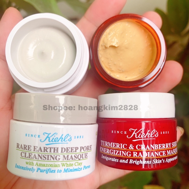 Mặt nạ đất sét,nghệ,hoa cúc Kiehls