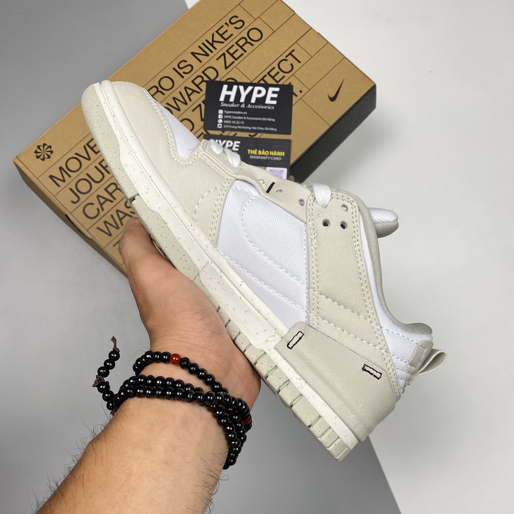 Giày Dunk Low Disrupt 2 Pale Ivory Black  - Hype Sneaker | Phiên bản 1:1 chuẩn.