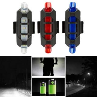 Đèn LED tín hiệu gắn đuôi xe đạp có cổng sạc USB