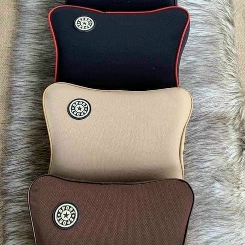 Gối Cao Su Non Cao Cấp Vỏ Nỉ Cotton Siêu Đàn Hồi Cho Ghế Ô Tô Sang Trọng, Đẳng Cấp