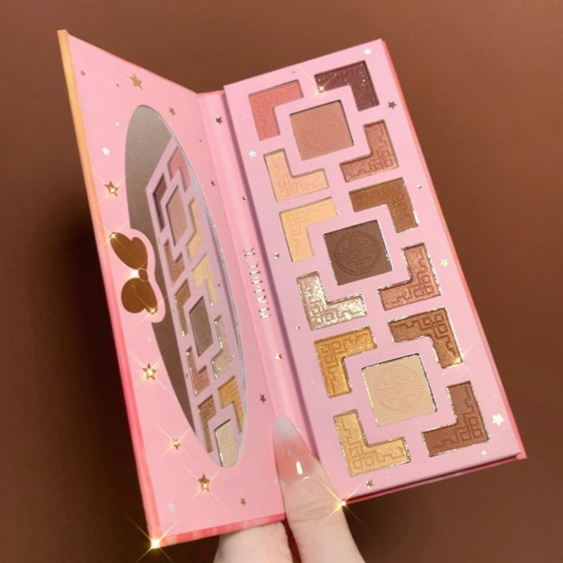 MAFFICK - Bảng mắt Maffick Romantic Fifteen Color Eyeshadow Disc