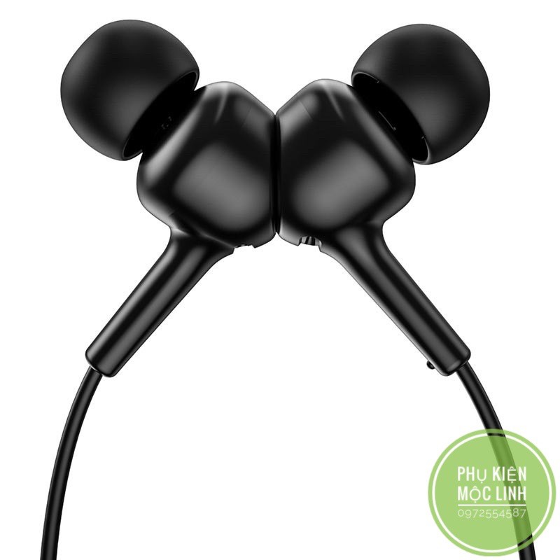 Tai nghe bluetooth thể thao choàng cổ Hoco ES51 Graceful Wireless 5.0 - Nghe nhạc đàm thoại 3h liên tục không dây Sport