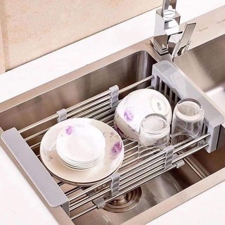 Rổ inox gấp gọn
