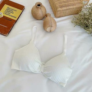 Áo bra cotton nơ mới siêu đẹp