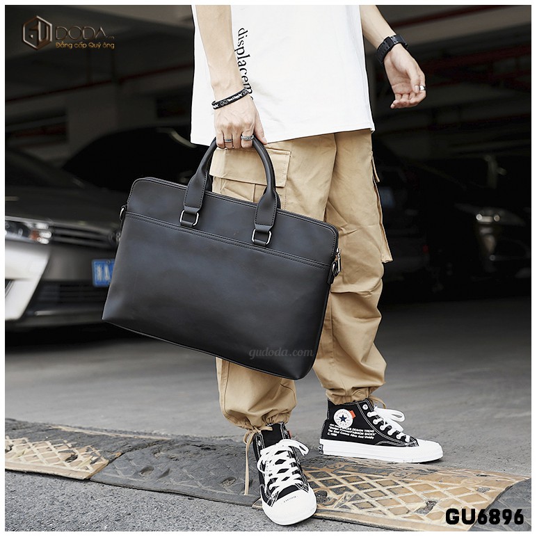 Túi Xách Da Công Sở GU6896 Túi Xách Nam Chất Liệu Da Cao Cấp | BigBuy360 - bigbuy360.vn