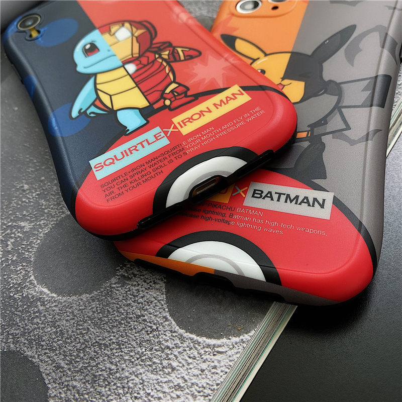 Ốp Lưng Mềm In Hình Rùa/ Pikachu Iphone 7 / 8 Plus / X / Xs / Xr / Xs Max / 11 / 11 Pro / 11 Pro Max / Se2 | BigBuy360 - bigbuy360.vn