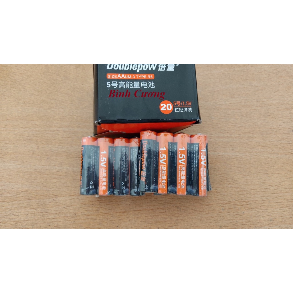 Hộp 20 viên pin tiểu Doublepow AA