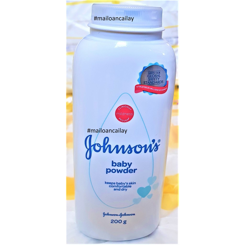 [CHÍNH HÃNG] Phấn Rôm Johnson's Baby Powder 200g