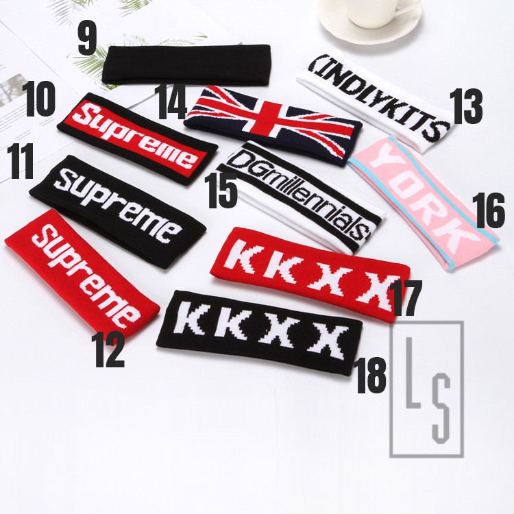 Băng đô bản rộng headband Kpop, Cpop len 18 mẫu - GIÁ HỦY DIỆT