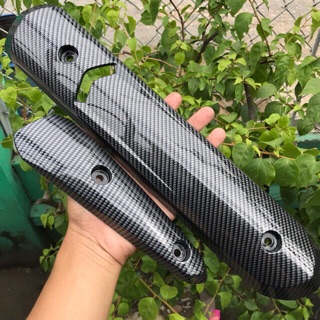  Ốp pô spark carbon chế ex 150 - ex 135 Sirius 