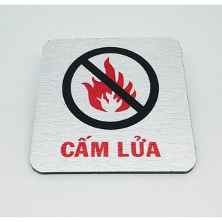 Biển báo hiệu cấm lửa