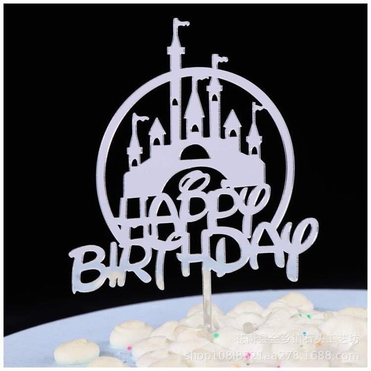 Trang Trí Sinh Nhật - Combo 10 chiếc Meka lâu đài