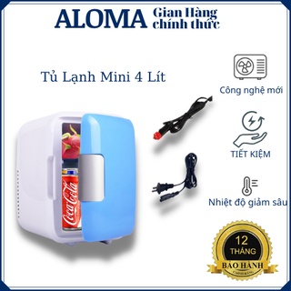 Tủ lạnh mini 4 lít Tủ hâm nóng làm lạnh Tủ đựng mỹ phẩm MarryCar MR-TL4L