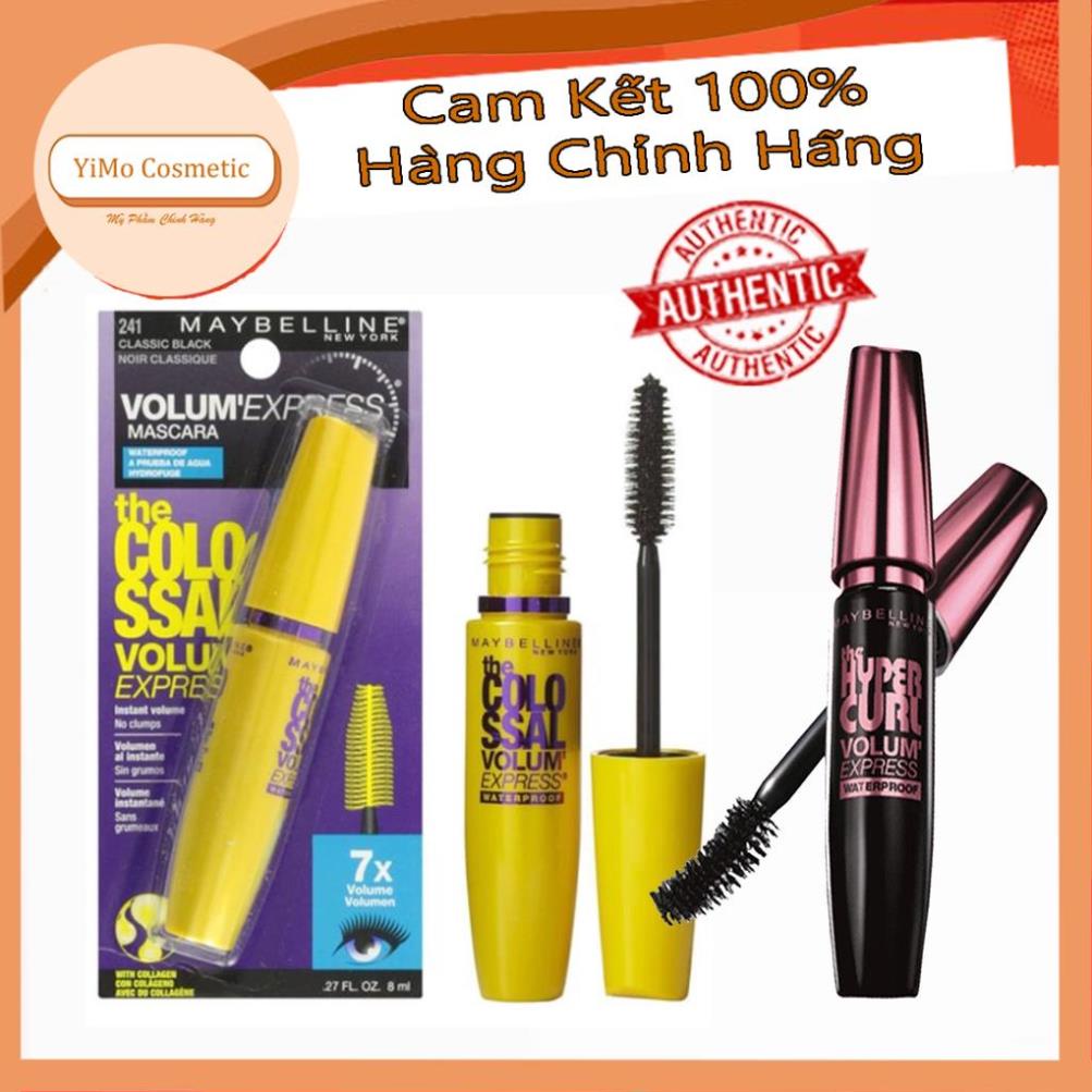 [Chính Hãng] MASCARA MAYBELINE SIÊU DẦY DÀI-LÂU TRÔI(Chuốt mi)