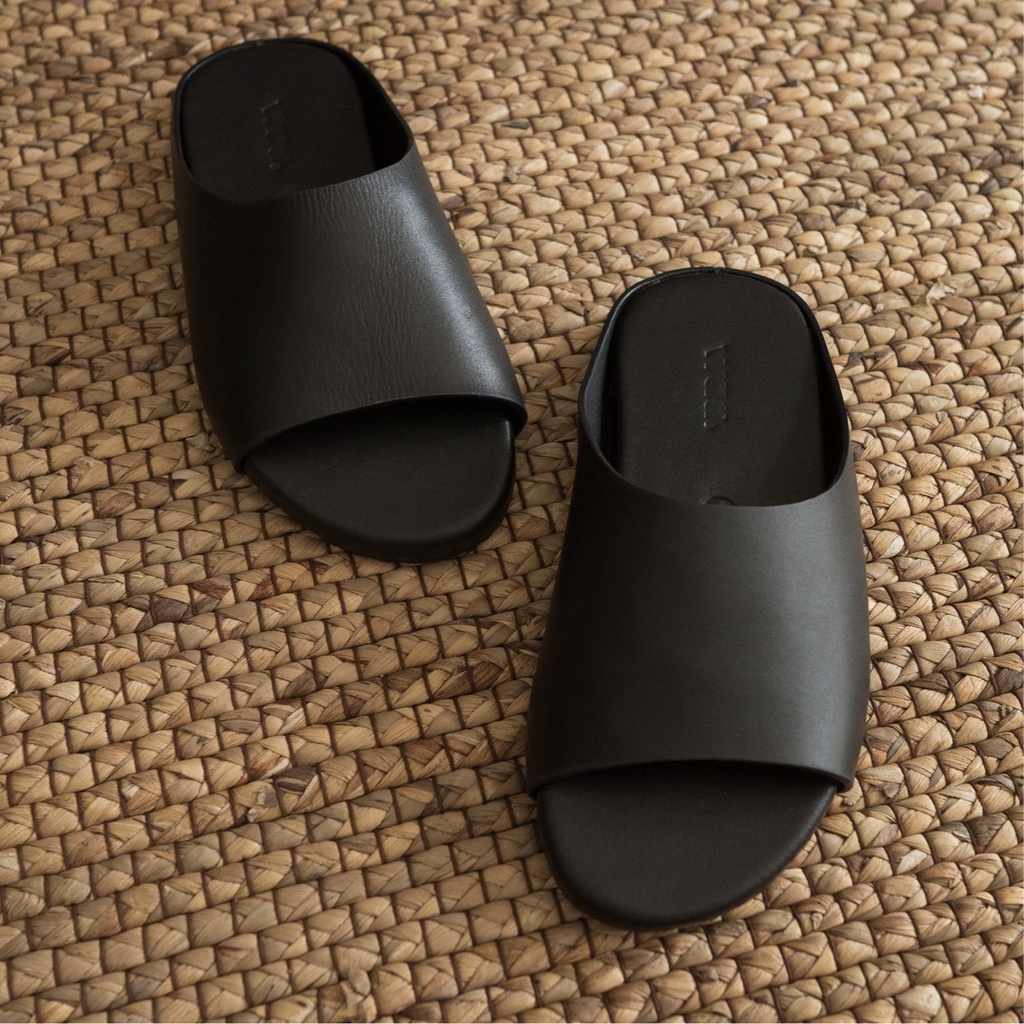 BAO Sandals Waa. - Dép Quai Ngang Bọc Da
