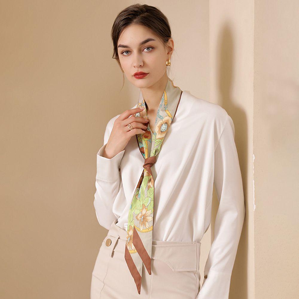 Dây Buộc Tóc Ruy Băng Đa Năng Phong Cách Retro Thời Trang Cho Nữ