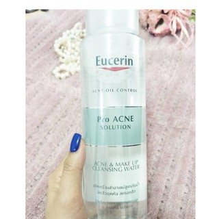 Nước tẩy trang Eucerin Pro ACNE Solution Acne & Make-up Cleansing Water 200ml