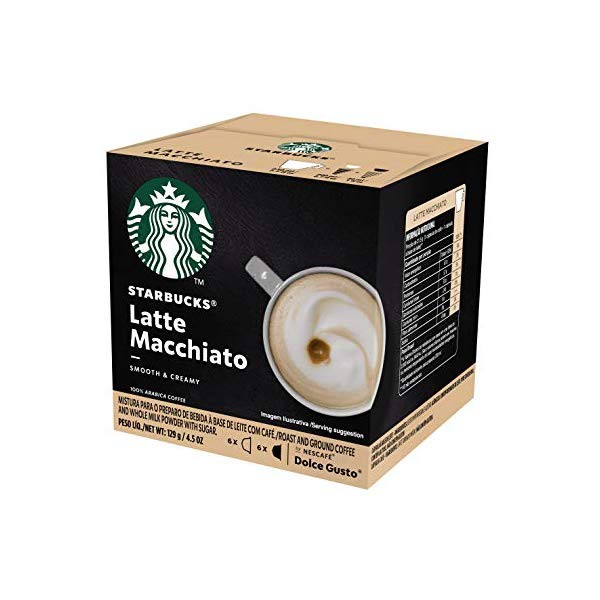 Viên nén cà phê Dolce Gusto - Starbucks Latte Macchiato - 12 Viên | BigBuy360 - bigbuy360.vn