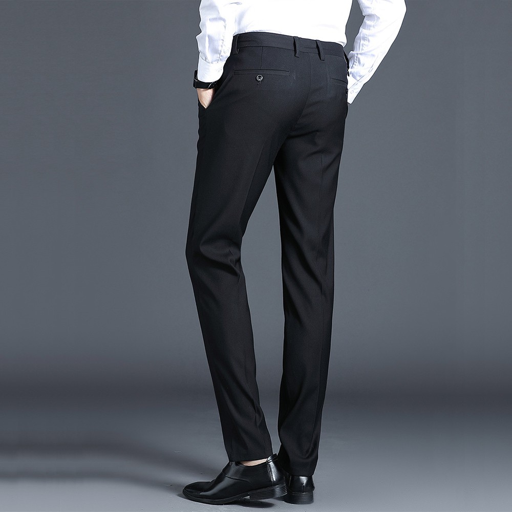 ROLY Quần âu nam ống côn cho dân công sở, Quần tây nam kiểu dáng ôm trẻ trung năng động chất liệu co giản thoải mái | BigBuy360 - bigbuy360.vn