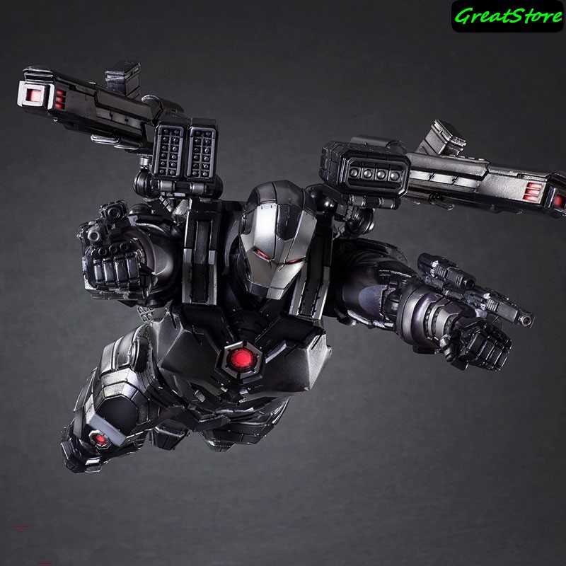 ( HÀNG CÓ SẴN ) MÔ HÌNH NHÂN VẬT WAR MACHINE play arts FIGMA CỬ ĐỘNG ĐƯỢC