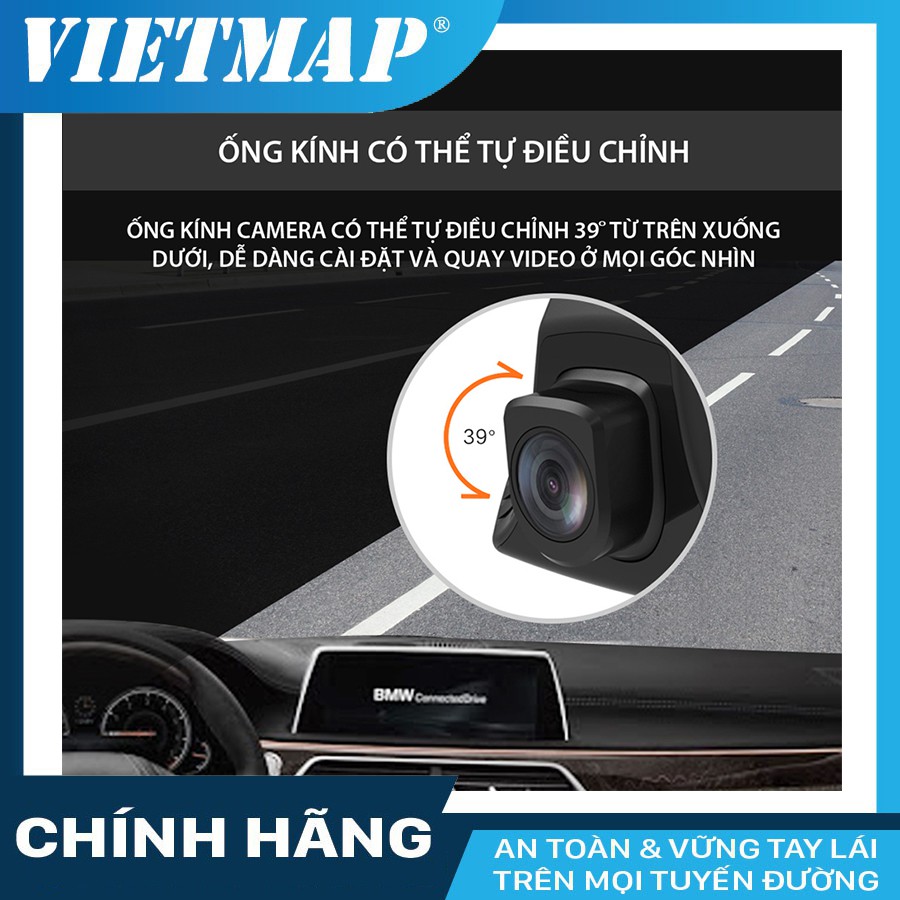 Camera hành trình ô tô Vietmap C62 + thẻ nhớ 32GB Class 10 | BigBuy360 - bigbuy360.vn
