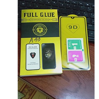 Kính cường lực Samsung A40 full màn hình full keo