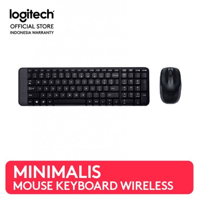 Bàn Phím Không Dây Logitech Mk215