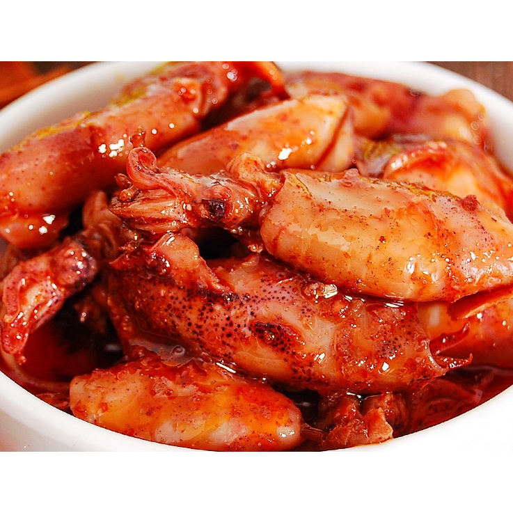 Mực đóng hộp (100g) ❤️FREESHIP❤️ dành cho tín đồ ăn cay. | BigBuy360 - bigbuy360.vn
