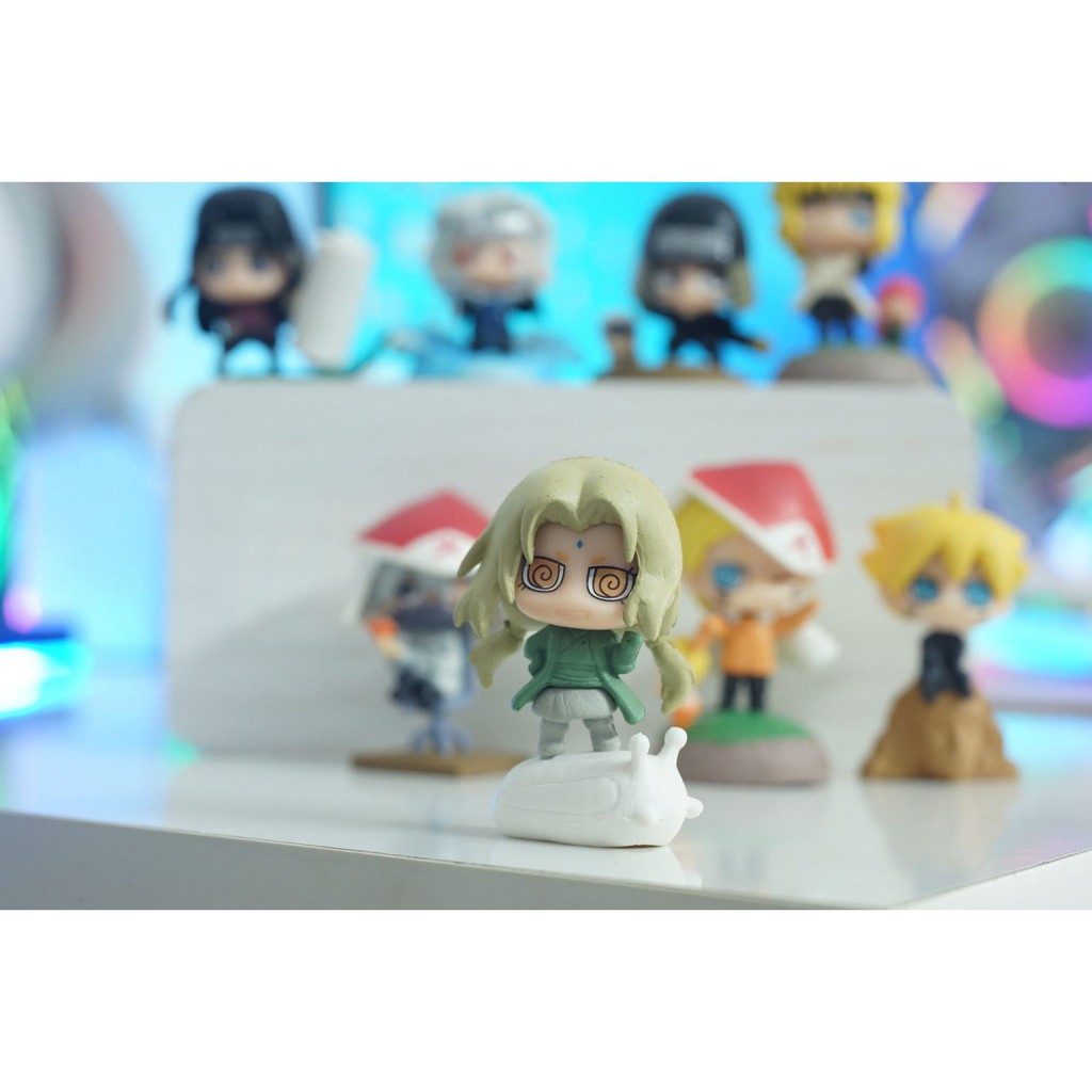 SET 8 MÔ HÌNH HOKAGE NARUTO CHIBI 5CM