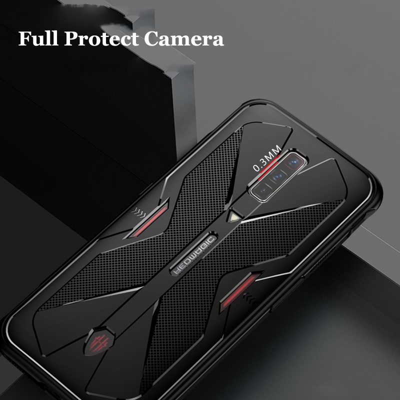 Ốp Điện Thoại Silicon Mềm Thoáng Khí Chống Va Đập Cho Nubia Red Magic 6S 6 Pro 6