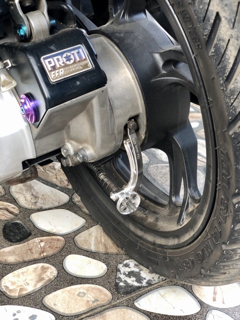 Càng Thắng Sau Nhôm CNC Mẫu Mới Nhất Cho Xe Máy  - Shop Đồ Chơi Xe Máy TP