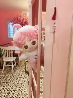 [OUTFIT DOLL 20cm] Set yếm hồng