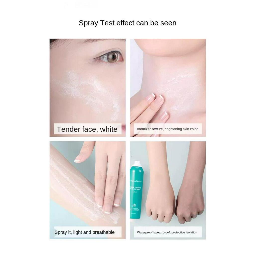 Chai xịt chống nắng Uv Spf50 50 Plus bảo vệ làn da khỏi tia UV hiệu quả