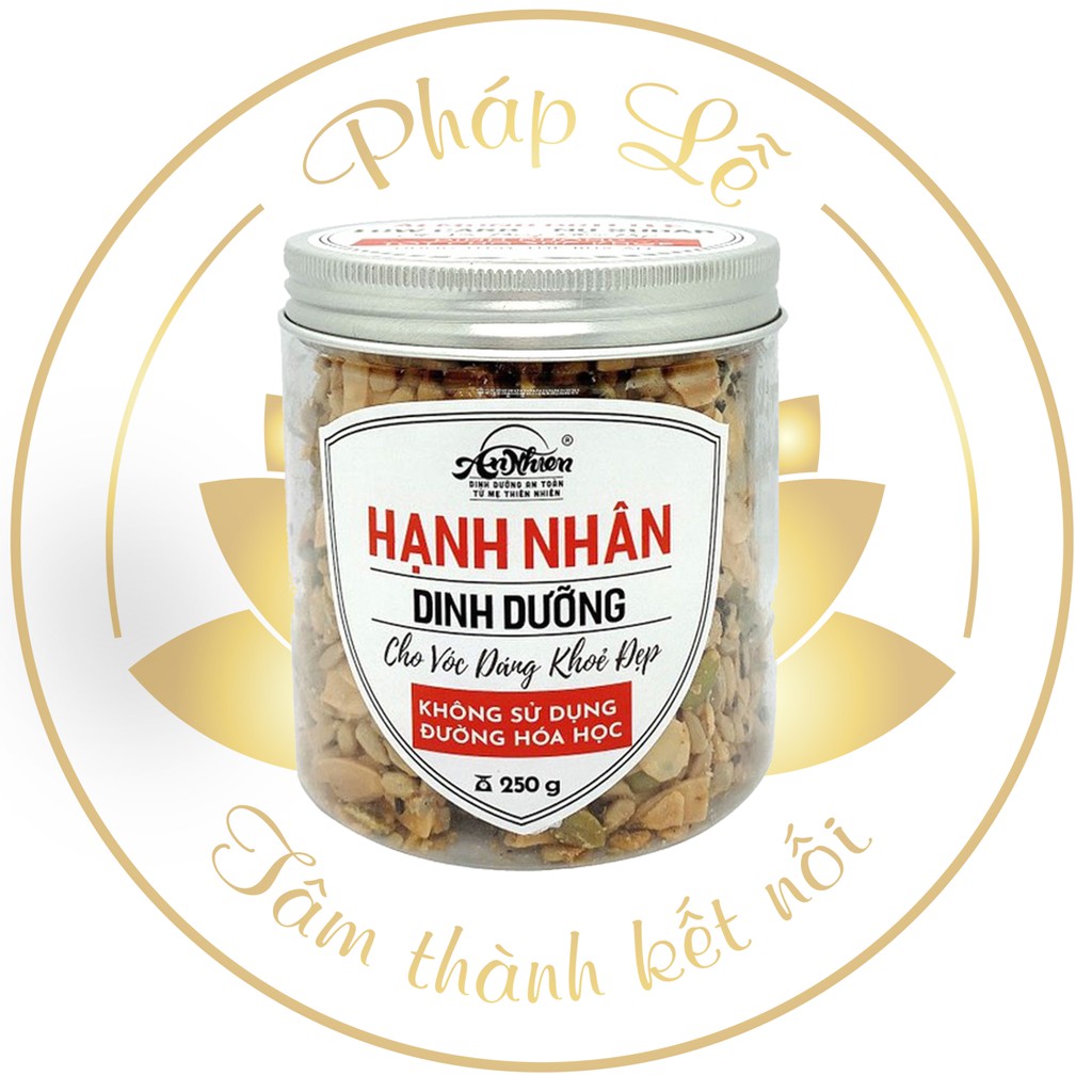 Bánh Hạnh Nhân Dinh Dưỡng An Nhiên Dành Cho Người Ăn Kiêng, Tập Gym, Thực Dưỡng, Chế Độ Ăn KETO Ngũ Cốc Không Đường