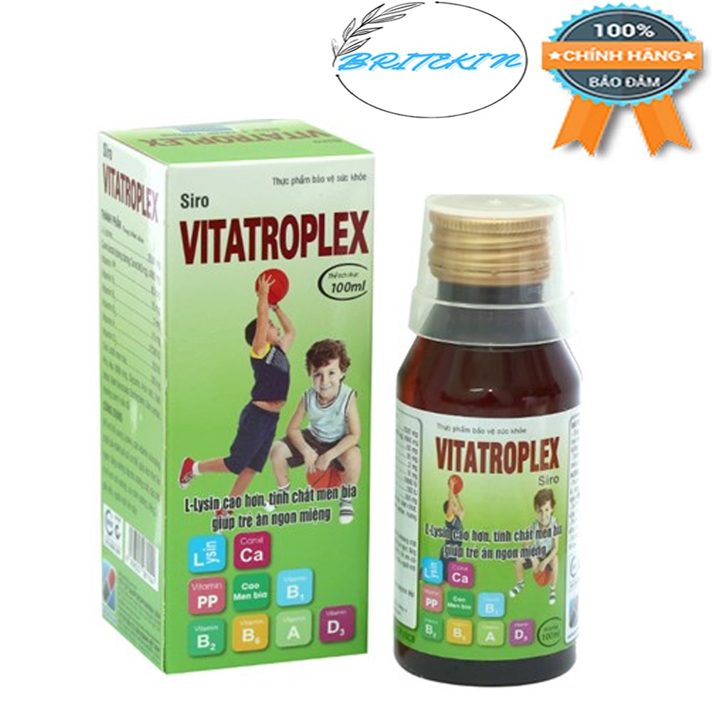 Siro Vitatroplex  Bổ Sung Vitamin và Khoáng Chất Cho Trẻ Em 100ml | Thế Giới Skin Care