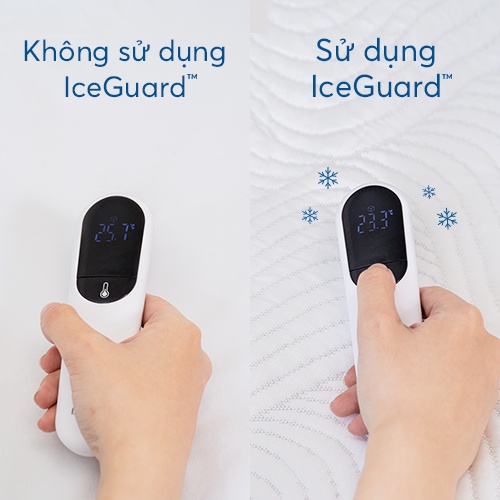 Tấm Giải Nhiệt IceGuard  Ru9 Mát Lạnh, Ngủ Mát - 6 Kích Thước