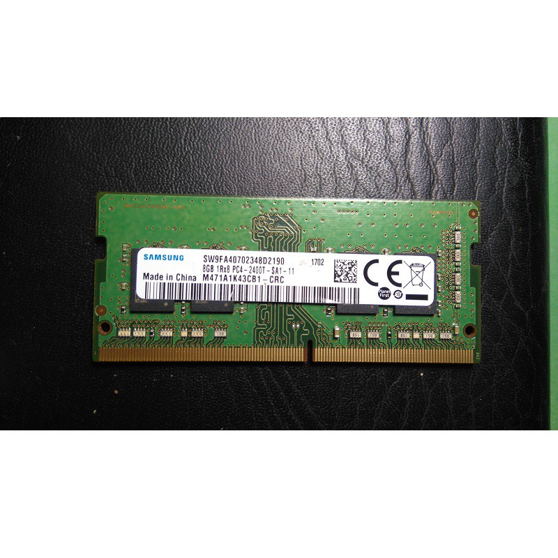 Ram laptop DDR4 (PC4) 8GB bus 2400, chính hãng bảo hành 3 năm
