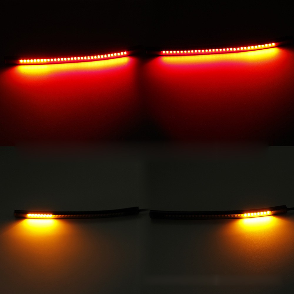 Dây led đuôi xi nhan 3 in 1 độ mô tô cafe tracker