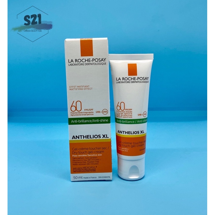 [Canada] Kem Chống Nắng Dạng Gel Cream Kiềm Dầu La Roche Posay Anthelios XL Anti-Shine SPF60 50ml