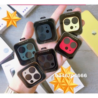 Kính bảo vệ cam TOTU cả cụm Iphone 11 pro/ Ip11 pro MAX