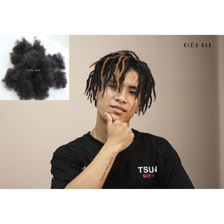 Dreadlock combo 10 Sợi, Tóc Giả Xù Bông Dùng Để Làm Dreadlock Siêu Mềm Và Bền Đẹp
