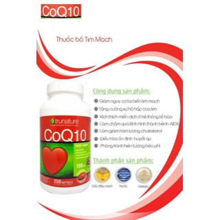 [Date 2022]CoQ10 Viên uống hỗ trợ tim mạch chai 250v | BigBuy360 - bigbuy360.vn