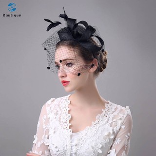 Mũ lưới che mặt phong cách cổ điển cho nữ