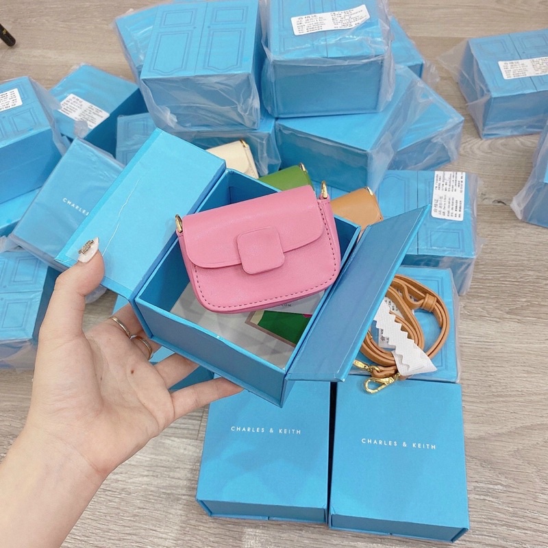 TÚI MINI KHOÁ VUÔNG HÀNG  FULLBOX