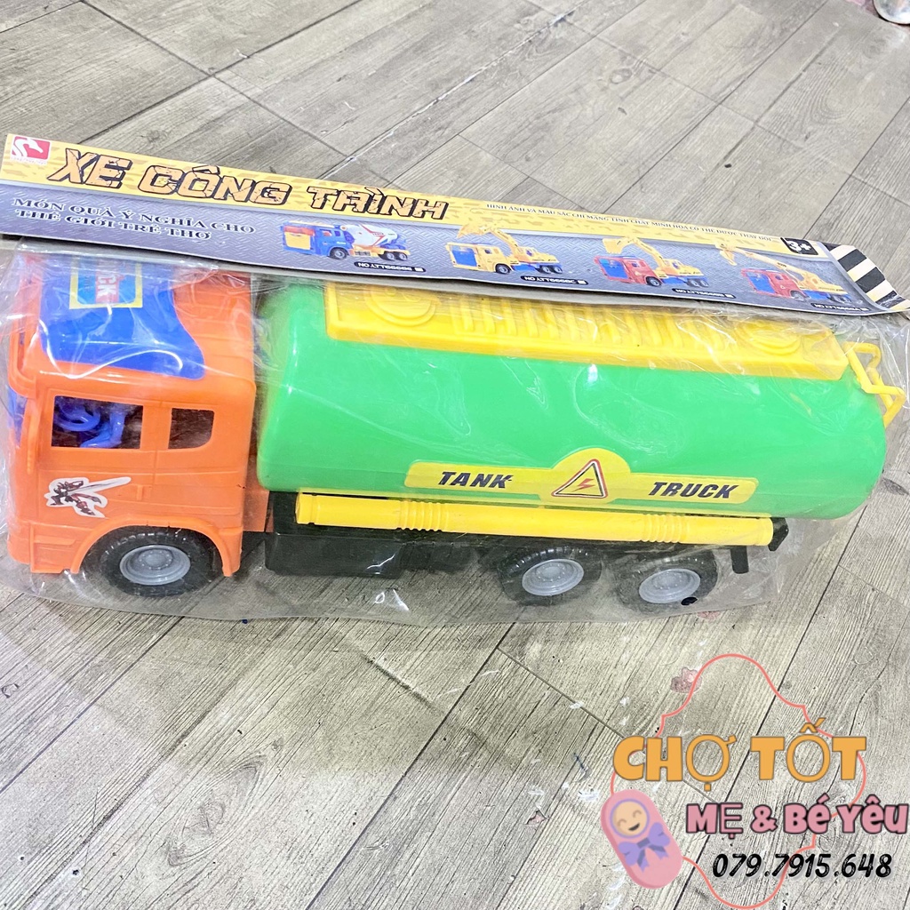 Đồ Chơi Xe Bồn Bánh Trớn Loại Lớn 40cm (HÀNG VIỆT NAM TO ĐẸP)